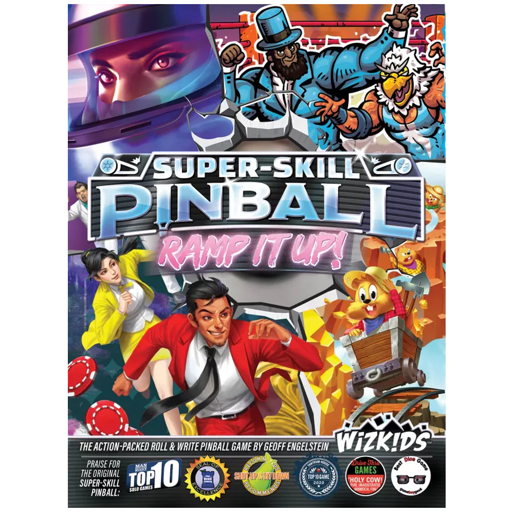 Super-Skill Pinball: Ramp It Up! - Board Game