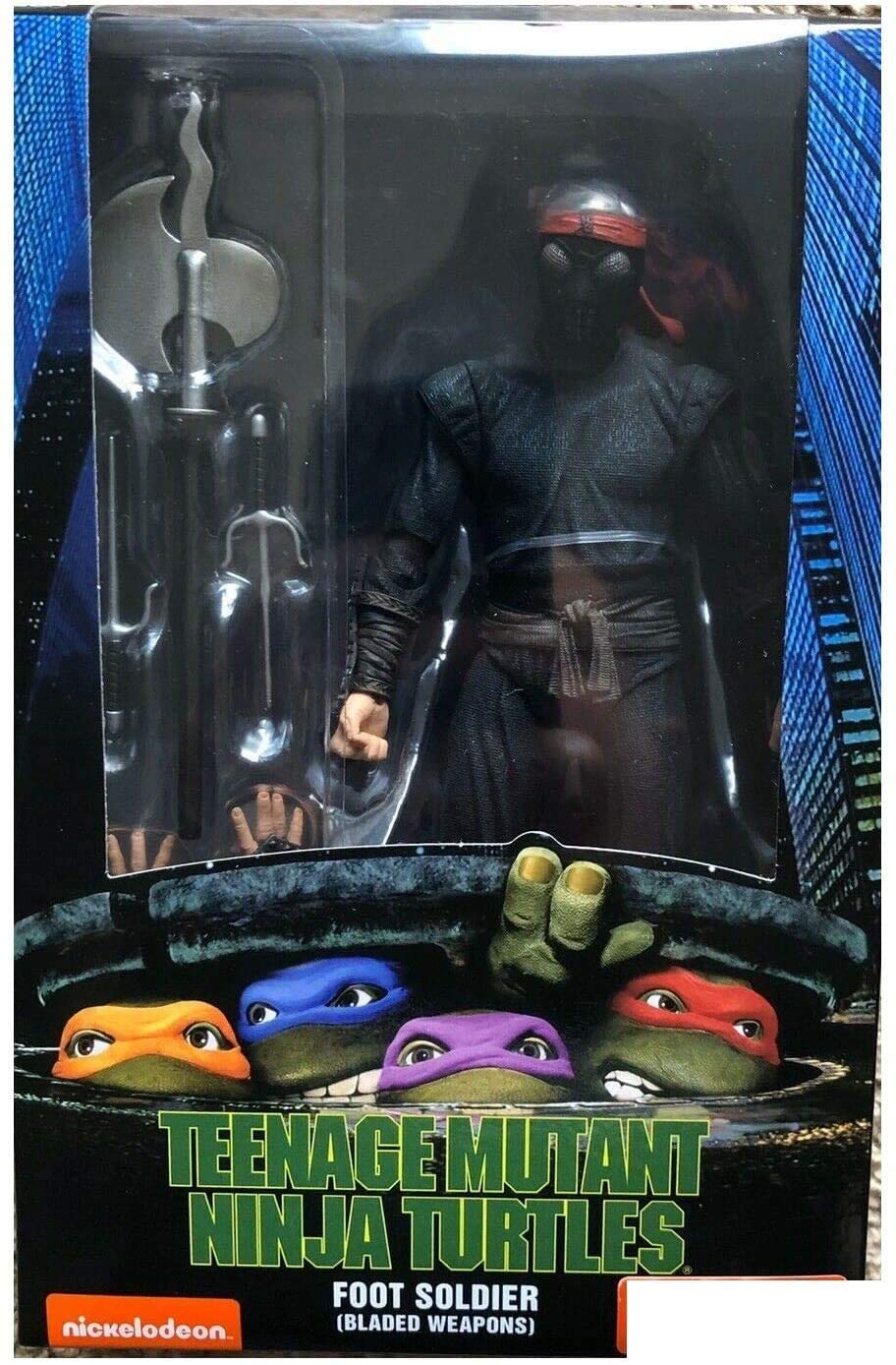 Teenage Mutant Ninja Turtles - Bladed Foot Soldier Action figure (NECA)