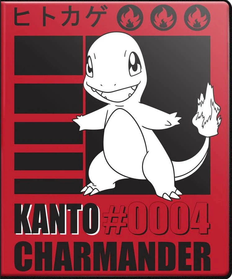 Ultra Pro 9 Pocket Portfolio Pokemon Charmander