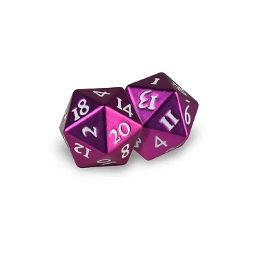 Ultra Pro Dice Heavy Metal D20 (Grenadine)