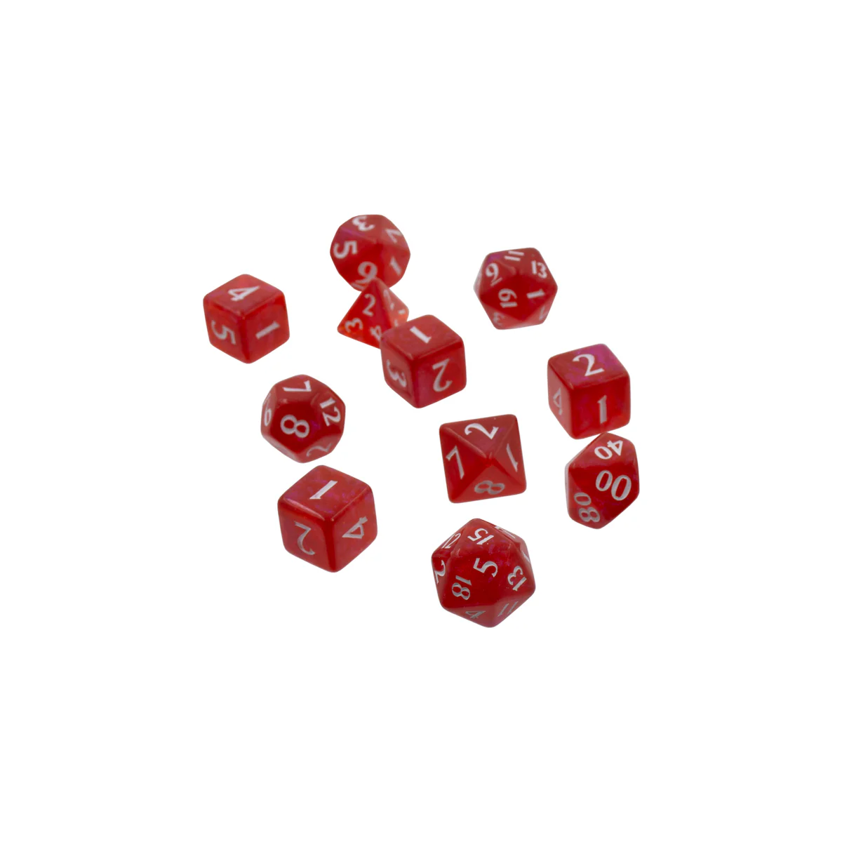 Ultra Pro Dice Up Eclipse 11-Set - Apple Red