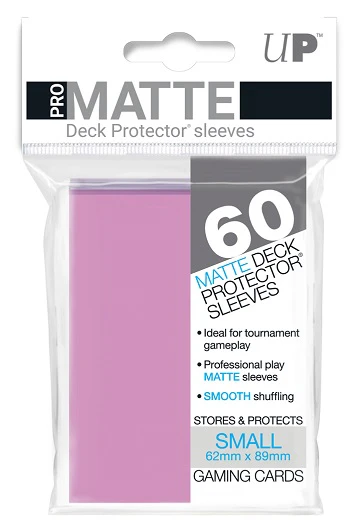 Ultra-Pro Matte 60-count Small Deck Protectors - Pink
