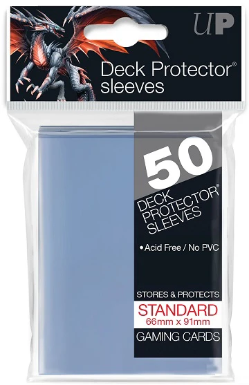 UltraPro 50-count Standard Deck Protectors - Clear
