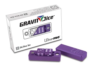 Ultrapro Gravity D6 Royal 2 Dice Set