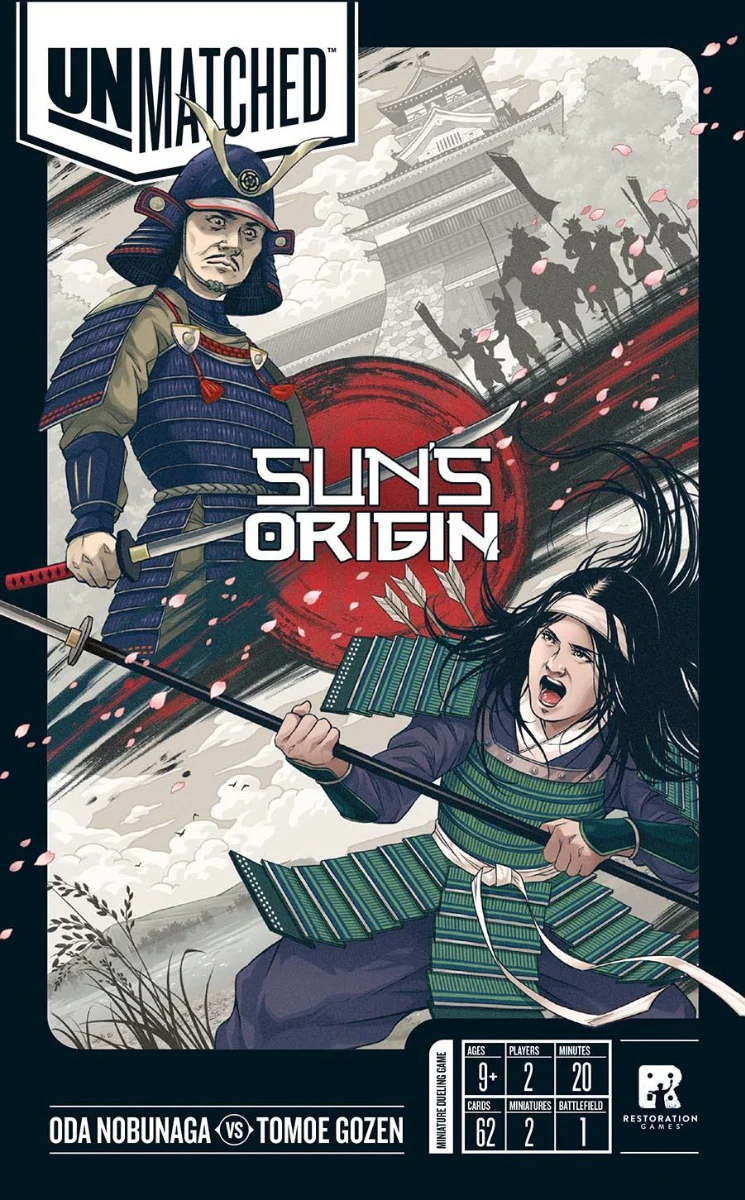 Unmatched Suns Origin - Board Game