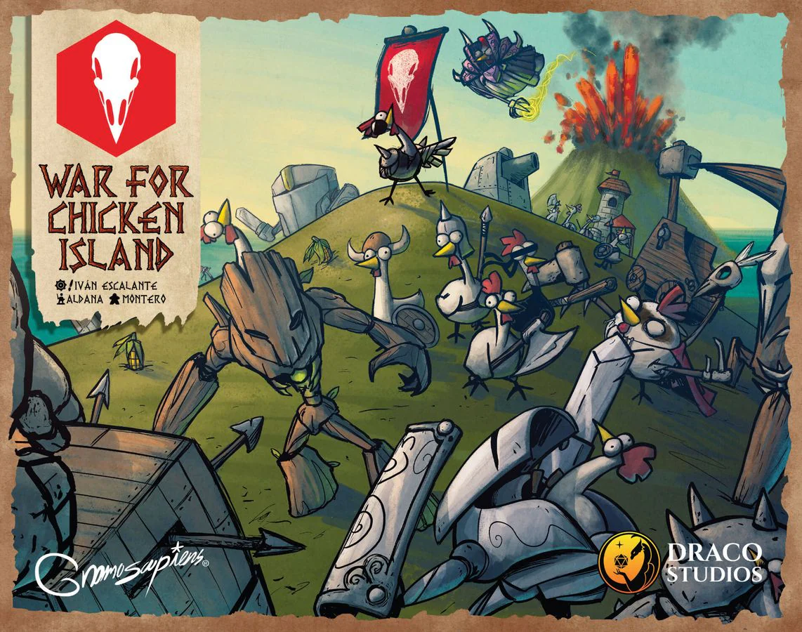 War For Chicken Island - Board Game
