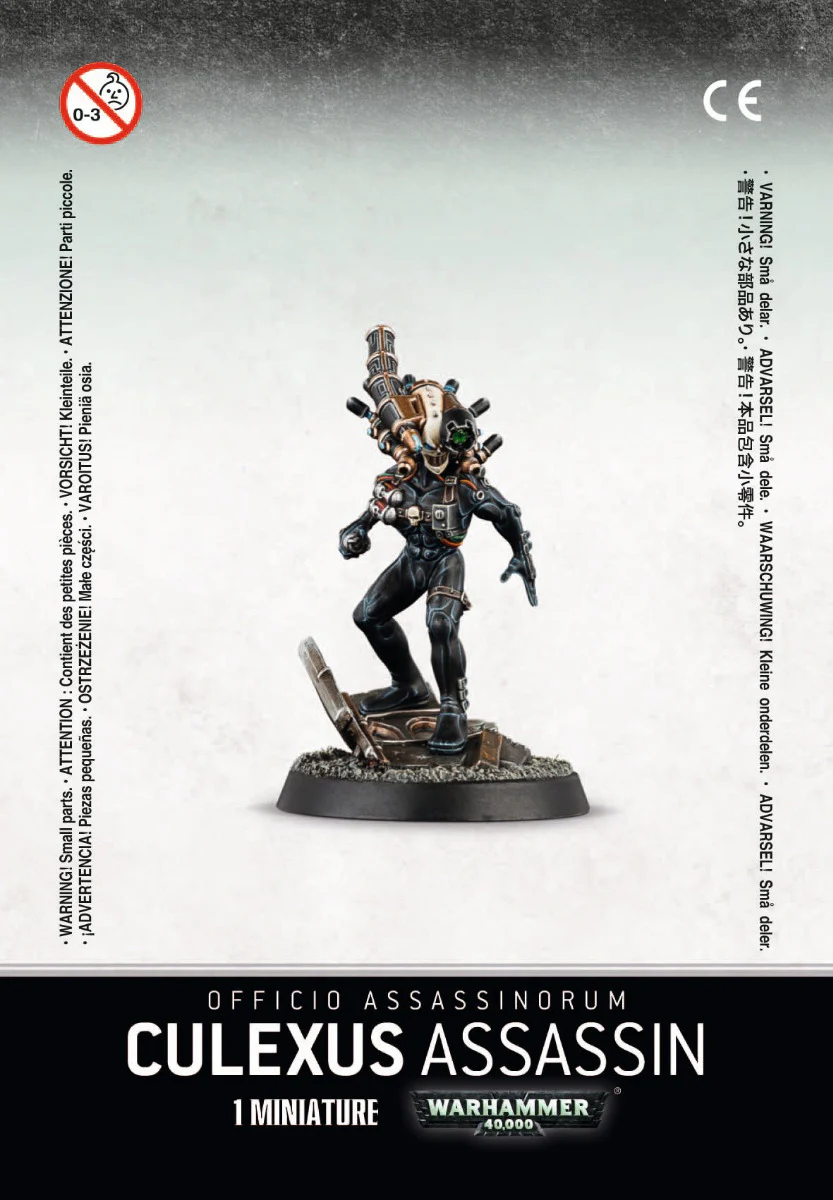 Warhammer Officio Assassinorum Culexus Assassin