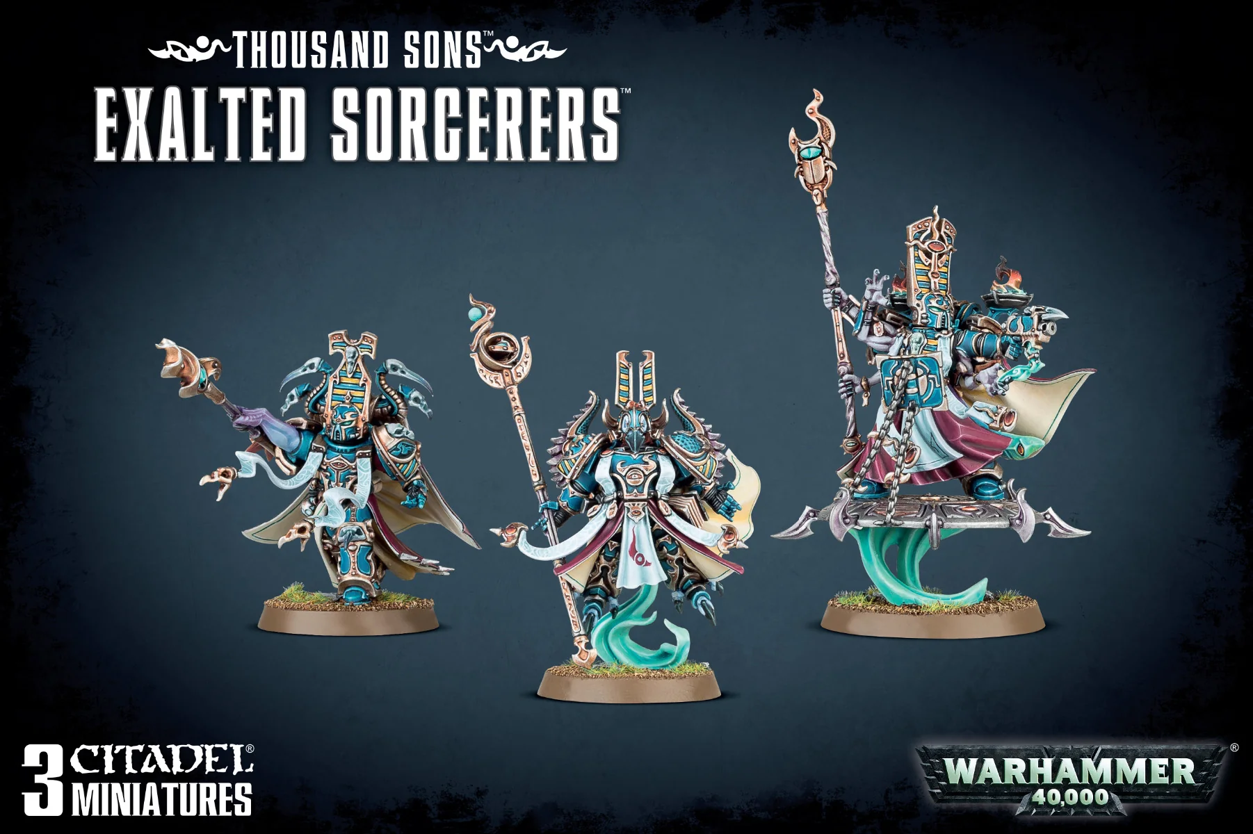 Warhammer Thousand Sons Exalted Sorcerers