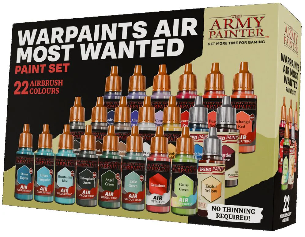 Warpaints: Air Most Wanted Paint Set - Board Game