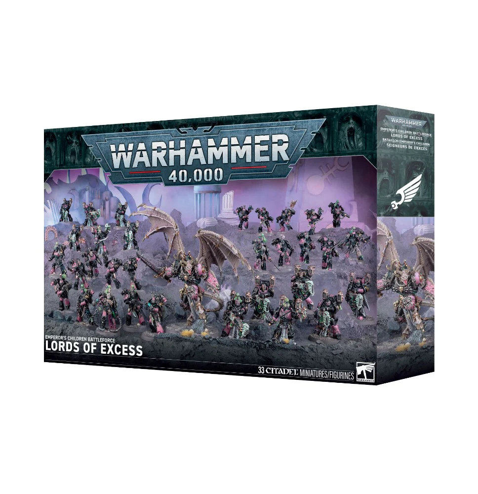 Warhammer 40,000: Emperor's Children Battleforce: Lords Of Excess