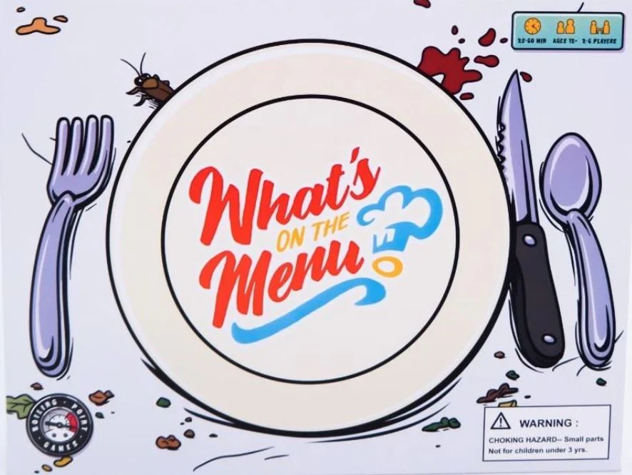 What's On The Menu - Board Game