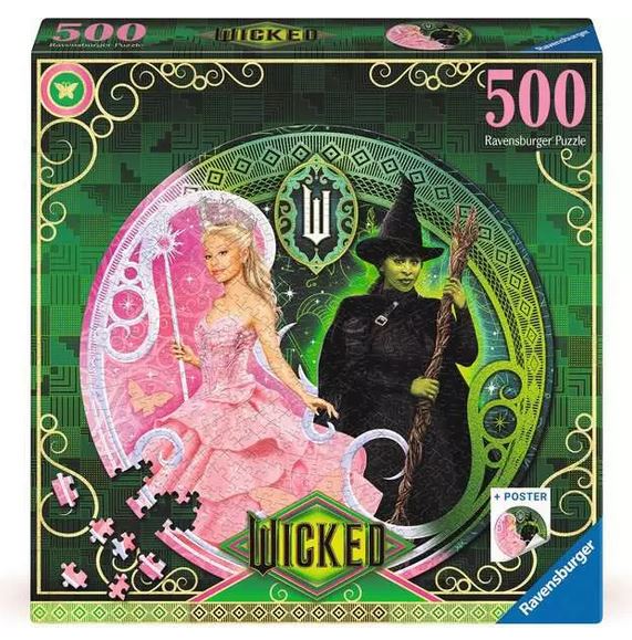 Wicked 500 pc Round Puzzle