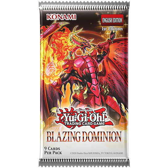 Yu-Gi-Oh! Blazing Dominion Booster Pack