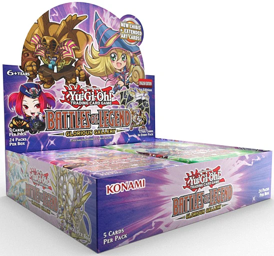 Yu-Gi-Oh! Battles Of Legend Glorious Gallery Booster Box