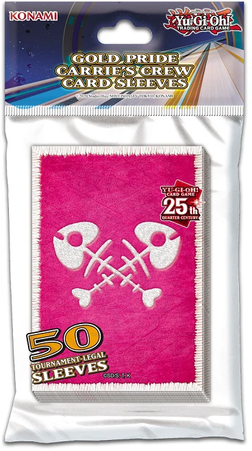 Yu-Gi-Oh Gold Pride Carrie's Crew Card Sleeves