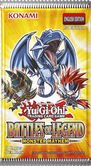 Yu-Gi-Oh! Battles of Legend: Monster Mayhem Booster Pack