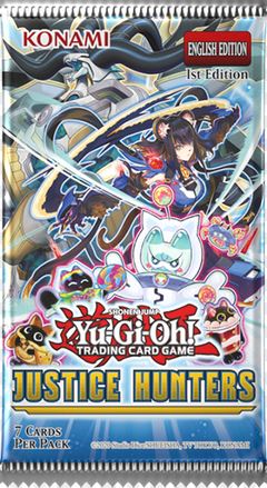 Yu-Gi-Oh! Justice Hunters Booster Pack