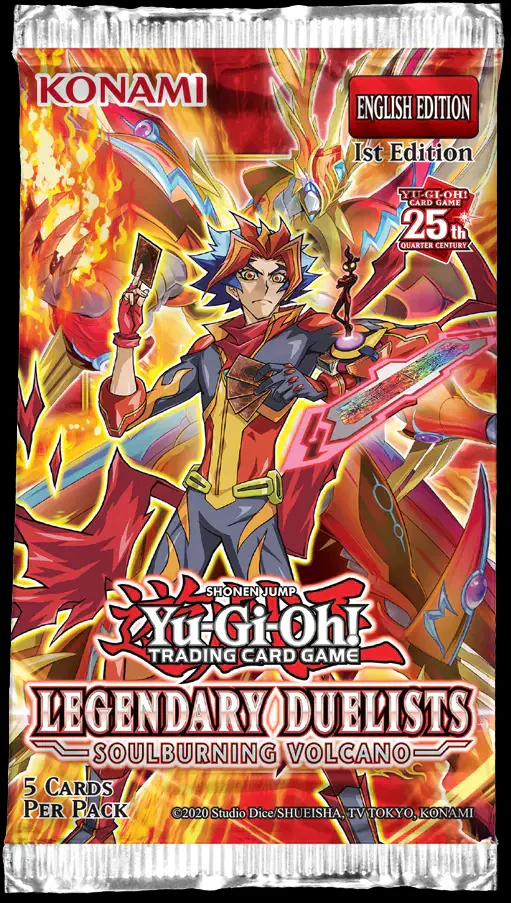 Yu-Gi-Oh! Legendary Duelist Soulburning Volcano Booster Pack
