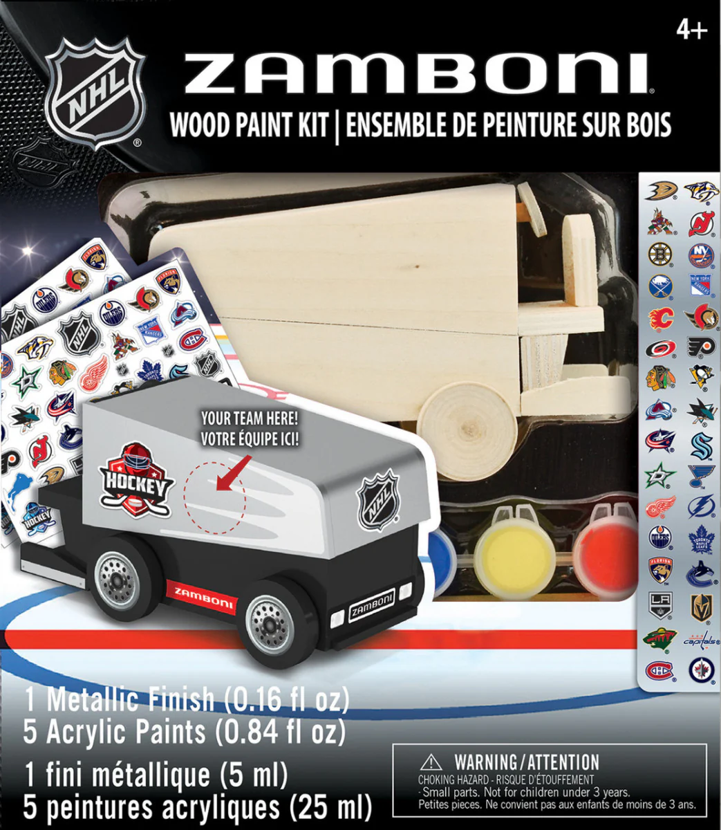 Zamboni NHL Wood Craft Kit