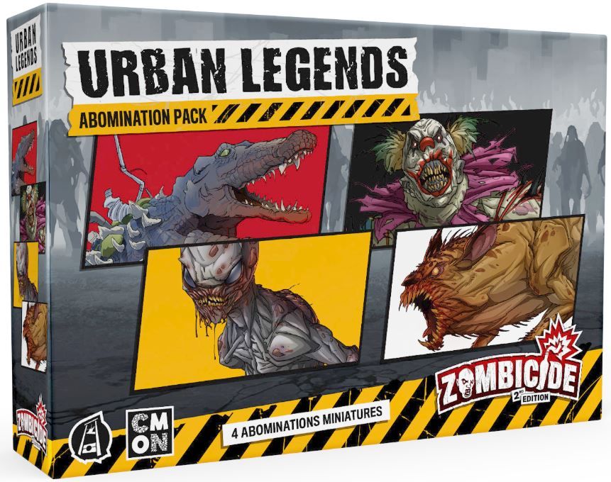 Zombicide 2Nd Edition Urban Legends Abomination Pack - Board Game